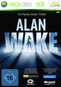 Alan Wake - Box - Front (Germany) - 1200x1720