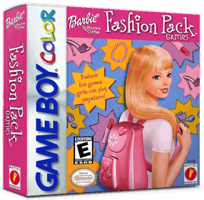 Barbie: Fashion Pack Games - Box - 3D (North America) - 1016x998