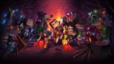 Minecraft Dungeons - Fanart - Background (World) - 3840x2160