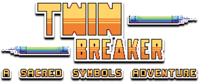 Twin Breaker: A Sacred Symbols Adventure - Clear Logo (null) - 611x251