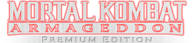 Mortal Kombat: Armageddon: Premium Edition - Clear Logo (North America) - 3062x687