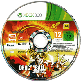Dragon Ball: Xenoverse - Disc (Germany) - 2859x2879