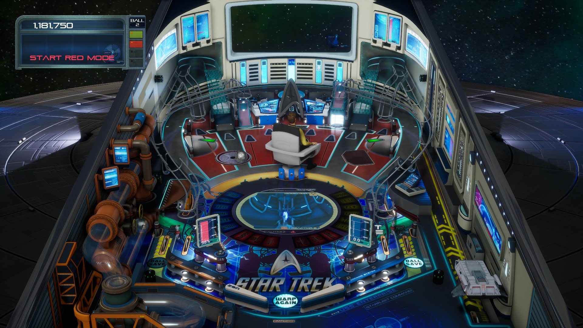 Illustration of Star Trek Pinball: Kelvin Timeline