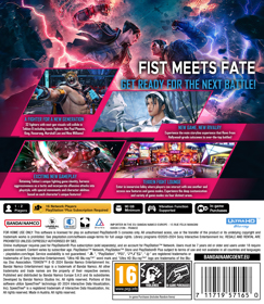 Tekken 8 - Box - Back (Europe) - 1215x1400