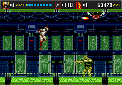 Shinobi III: Return of the Ninja Master - Screenshot - Gameplay (World) - 640x448