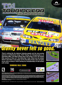 TOCA Touring Car Championship - Advertisement Flyer - Front (United States) - 1606x2200