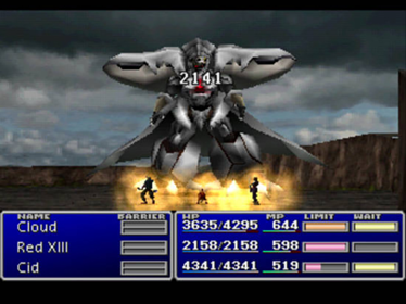 Final Fantasy VII - Screenshot - Gameplay (World) - 640x480