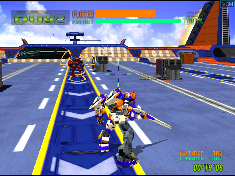 Illustration of Virtual On 2: Oratorio Tangram