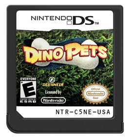 Dino Pets: The Virtual Pet Game - Cart - Front (North America) - 571x600