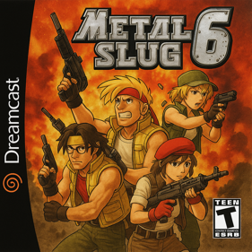 Metal Slug 6 - Fanart - Box - Front (North America) - 1024x1024