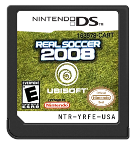 Real Soccer 2008 - Cart - Front (North America) - 571x600