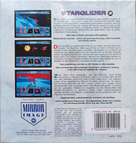 Starglider II - Box - Back (Europe) - 782x820