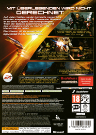 Mass Effect 2 - Box - Back (Europe) - 3030x4281