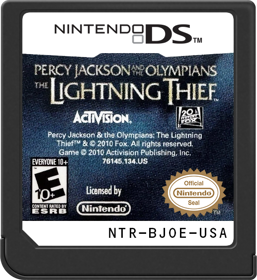 Percy Jackson and the Olympians: The Lightning Thief - Cart - Front (North America) - 517x564
