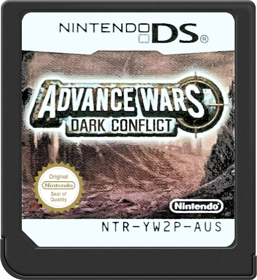 Advance Wars: Days of Ruin - Cart - Front (Oceania) - 517x564