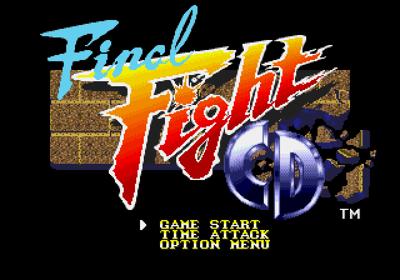 Final Fight CD - Screenshot - Game Title (North America) - 640x448