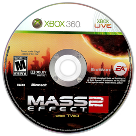 Mass Effect 2 - Disc (North America) - 900x900