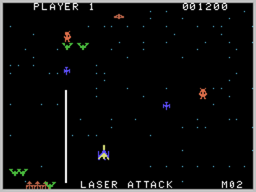 Gorf - Screenshot - Gameplay (World) - 256x192