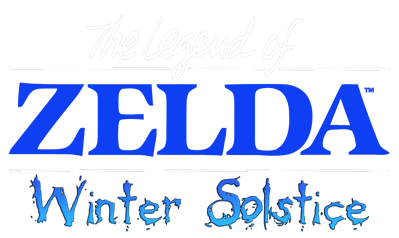 The Legend of Zelda: Winter Solstice - Clear Logo (World) - 2496x1488