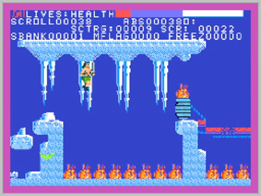 Into The Den Of The Snake Men - Screenshot - Gameplay (World) - 256x192