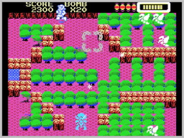 Bomber King - Screenshot - Gameplay (World) - 256x192