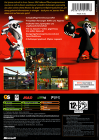 Spy vs Spy - Box - Back (Europe) - 569x800