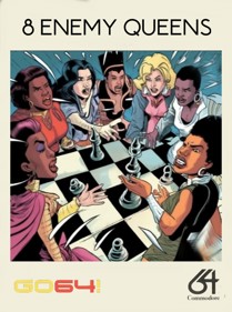 8 Enemy Queens - Fanart - Box - Front (World) - 720x968