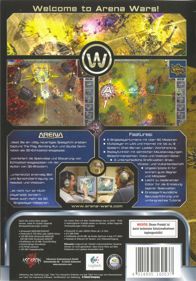 Arena Wars - Box - Back (Germany) - 559x800