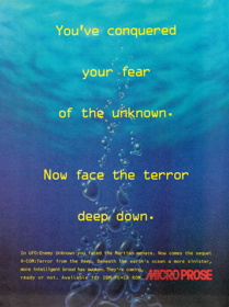 X-COM: UFO Defense - Advertisement Flyer - Front (United Kingdom) - 1663x2230