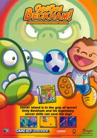Go! Go! Beckham! Adventure on Soccer Island - Advertisement Flyer - Front (United Kingdom) - 1754x2500