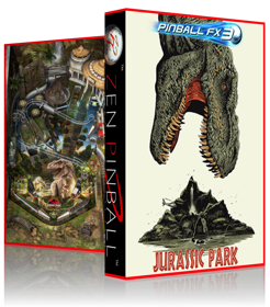 Jurassic Park: Pinball Mayhem - Box - 3D (World) - 1693x1928