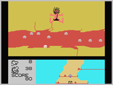 B.C.'s Quest for Tires II: Grog's Revenge - Screenshot - Gameplay (North America) - 256x192