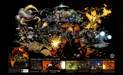 Spawn: In the Demon's Hand - Advertisement Flyer - Front (North America) - 4282x2600