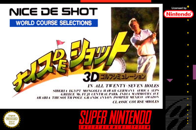 Nice de Shot: World Course Selections - Fanart - Box - Front (North America) - 1000x667
