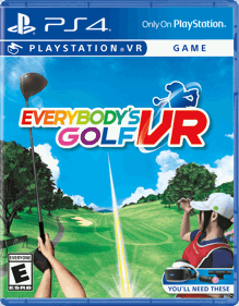 Everybody's Golf VR - Box - Front - Reconstructed (North America) - 1104x1416