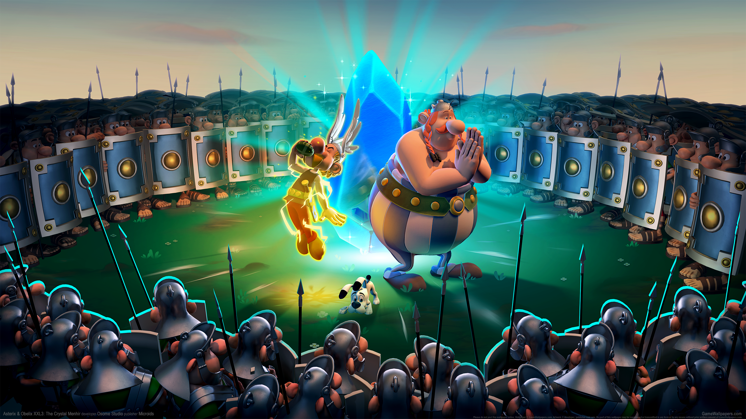Illustration of Asterix & Obelix XXL 3: The Crystal Menhir