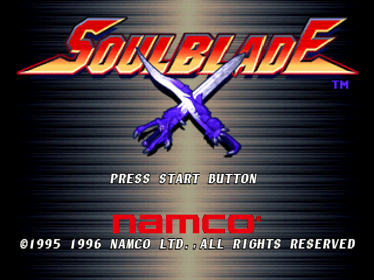 Soul Blade - Screenshot - Game Title (World) - 640x480