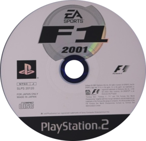 F1 2001 - Disc (Japan) - 548x529