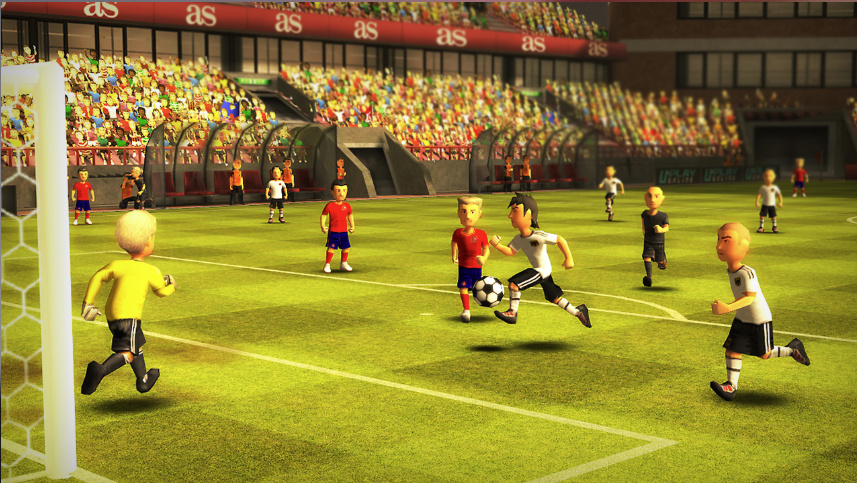 Illustration of Striker Soccer Euro 2012