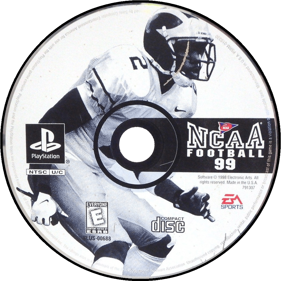 NCAA Football 99 - Disc (North America) - 1000x1000