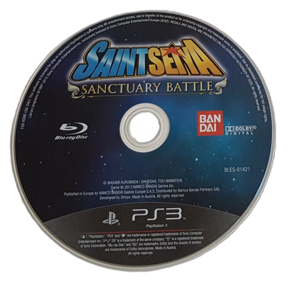 Saint Seiya: Sanctuary Battle - Disc (Europe) - 766x724