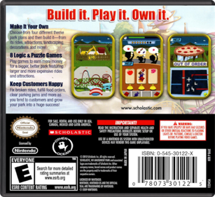 My Amusement Park - Box - Back - Reconstructed (North America) - 774x708