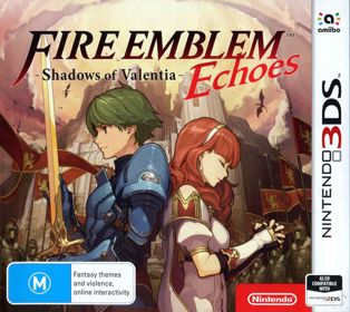 Fire Emblem Echoes: Shadows of Valentia - Box - Front (Australia) - 896x800
