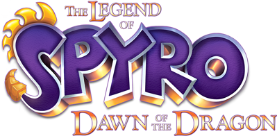 The Legend of Spyro: Dawn of the Dragon - Clear Logo (World) - 1200x589