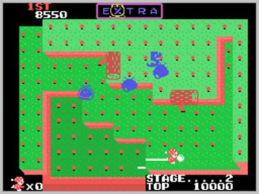 Mr. Do! Run Run - Screenshot - Gameplay (World) - 256x192