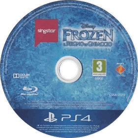 SingStar Frozen - Disc (Italy) - 653x653