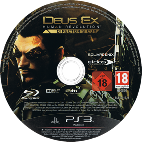 Deus Ex Human Revolution Director's Cut - Disc (Europe) - 500x500