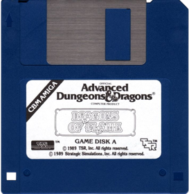 Dragons of Flame - Disc (Germany) - 711x730