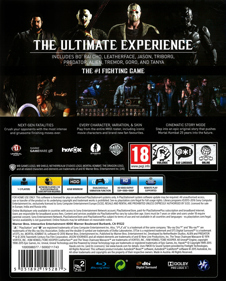 Mortal Kombat XL - Box - Back (Europe) - 1738x2160