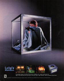 Luigi's Mansion - Advertisement Flyer - Front (United States) - 1749x2200